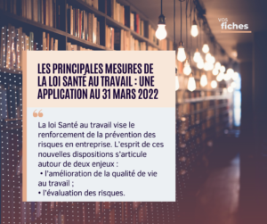 Loi santé travail