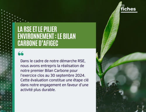 La RSE et le pilier environnement : Le Bilan Carbone d’AFIGEC